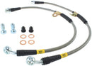 StopTech 07-08 Cadillac Escalade Stainless Steel Front Brake Lines-1