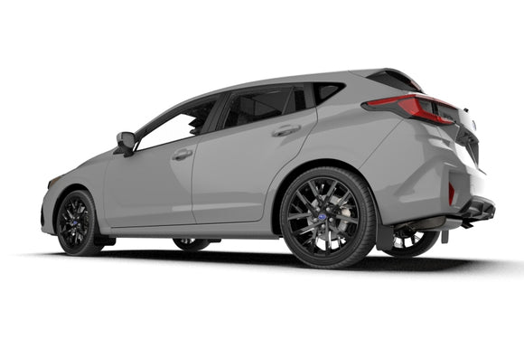 Rally Armor 24-26 Subaru Impreza Black UR Mud Flap w/ White Logo
