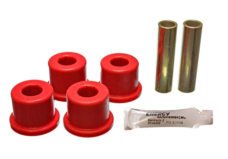 Energy Suspension Frame Shackle Set - Red - 0