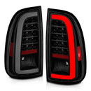ANZO 00-06 Toyota Tundra (Std. Bed/Reg Cab) LED Taillights w/Light Bar Black Housing Smoke Lens-11