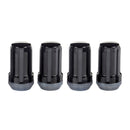 McGard SplineDrive Lug Nut (Cone Seat) M14X1.5 / 1.648in. Length (4-Pack) - Black (Req. Tool)-6