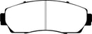 EBC 07-11 Honda CR-V 2.4 Greenstuff Front Brake Pads-5