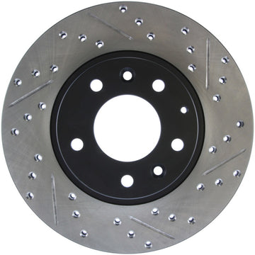StopTech Slotted & Drilled Sport Brake Rotor - 0