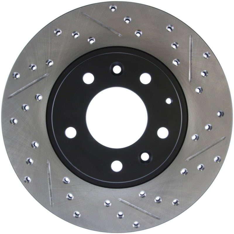 StopTech Slotted & Drilled Sport Brake Rotor - 0