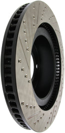 StopTech 07-09 Toyota Tundra / 08-09 Toyota Sequoia Front Left Slotted & Drilled Rotor-4
