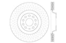 StopTech Slotted & Drilled Sport Brake Rotor-7
