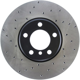 StopTech 12-15 BMW 335i Drilled Right Front Rotor - 0