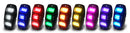 Oracle Underbody  RGB+W Wheel Well Rock Light Kit - 4 PCS - ColorSHIFT-10
