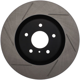 StopTech Power Slot 03-07 350z/ 03-04 G35 w/ Brembo SportStop Slotted Front Right Rotor - 0