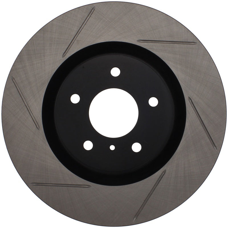 StopTech Power Slot 03-07 350z/ 03-04 G35 w/ Brembo SportStop Slotted Front Right Rotor - 0