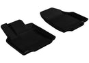 3D MAXpider 2007-2015 Mazda CX-9 Kagu 1st Row Floormat - Black-1