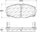 StopTech Performance 87-92 MK3 Supra Front Brake Pads-2
