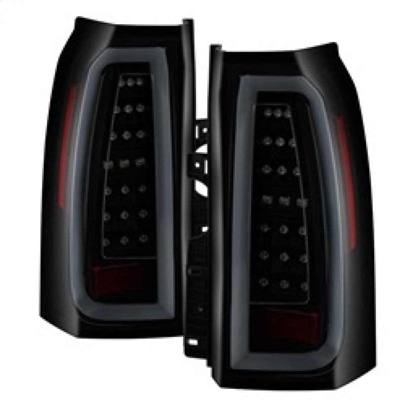 Spyder Chevy Tahoe / Suburban 15-17 LED Tail Lights - Black Smoke (ALT-YD-CTA15-LED-BSM) - 0