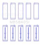 King Engine Bearings Chrysler/Dodge Gen 3 Hemi 5.7L/6.1L/6.4L Crankshaft Main Bearing Set (Set of 5)-2
