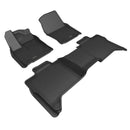 3D MAXpider 2022+ Toyota Tundra Crew Max Kagu 1st & 2nd Row Floor Liner - Black-1