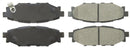 StopTech Performance 08-10 WRX Rear Brake Pads-9