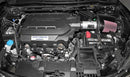 K&N 13-14 Honda Accord 3.5L V6 69 Series Typhoon Air Intake System - Silver Cold Air Intake Kit-4