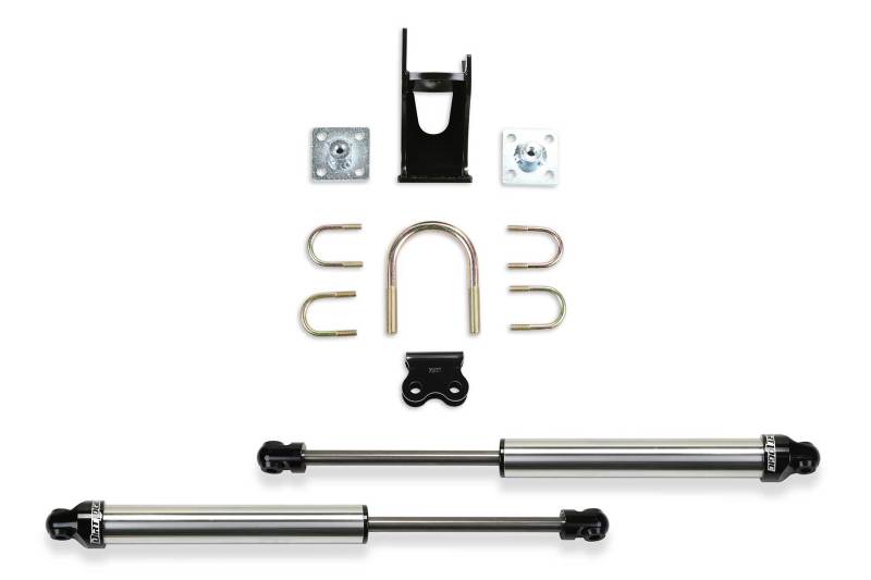 Fabtech 05-21 Ford F250/350 4WD Dual Steering Stabilizer System (Opposing Style) w/DL 2.25 Shocks - 0