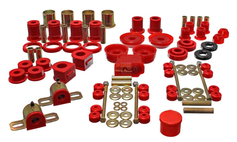 Energy Suspension 93-02 Chevrolet Camaro Red Hyper-flex Master Bushing Set - 0