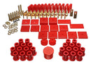 Energy Suspension 64-78 Toyota FJ40 Land Cruiser Red Hyper-Flex Master Bushing Set-1