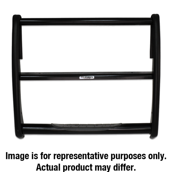 Go Rhino 88-99 Chevrolet Pick Up 3000 Series StepGuard - Black (Center Grille Guard Only)
