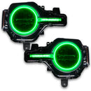 Oracle 21-22 Ford Bronco Headlight Halo Kit w/DRL Bar - Base Headlights ColorSHIFT -w/RF Controller-13