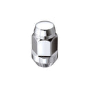 McGard Hex Lug Nut (Cone Seat Bulge Style) M12X1.5 / 3/4 Hex / 1.45in. Length (4-Pack) - Chrome-4