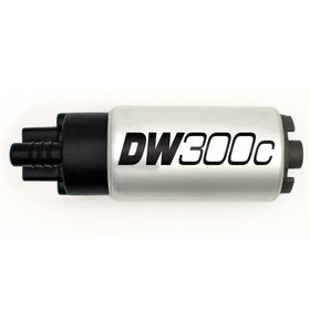 DeatschWerks 340lph DW300C Compact Fuel Pump w/ 99-04 Ford Lightning Set Up Kit (w/o Mounting Clips) - 0
