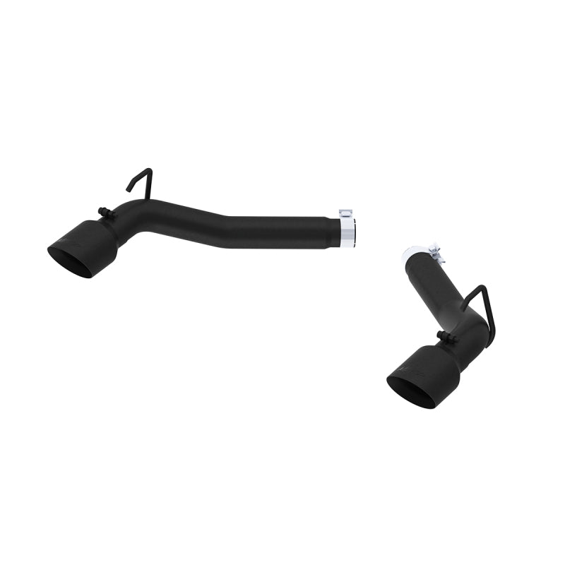 MBRP 2010-2015 Chevrolet Camaro V6 3.6L 3in Black Coated Axle Back Muffler Delete - 0