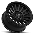 ICON Recon Pro 17x8.5 6x5.5 0mm Offset 4.75in BS 106.1mm Bore Satin Black Wheel-4