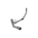 MBRP 08-10 Ford 6.4L F250/350/450 4 inch Filter Back Single Side Exit Aluminum and Down Pipe-2