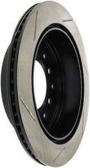 StopTech Power Slot 01-07 Toyota Sequoia/03-09 4 Runner / 03-09 Lexus GX470 Slotted Left Rear Rotor-3