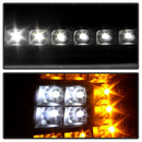 xTune Ford F150 97-03 Crystal Headlights w/ Clear LED Corners Black HD-ON-FF15097-LED-SET-BK-8