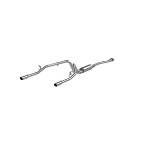 MBRP 2003-2007 Chev/GMC 1500 Classic 4.8/5.3L EC/CC-SB Cat Back Dual Split Rear - 0
