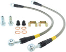 StopTech 06-09 Pontiac Solstice Stainless Steel Rear Brake Line Kit-1
