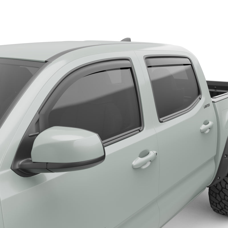 EGR 16-17 Toyota Tacoma In-Channel Window Visors - Matte (575085) - 0