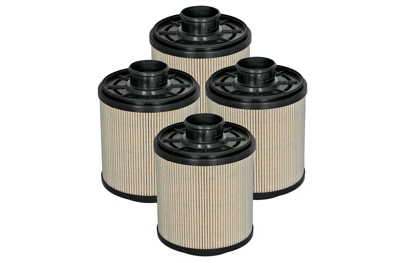 aFe Pro GUARD D2 Fuel Filter 11-17 Ford Diesel Trucks V8 6.7L (td) (4 Pack) - 0