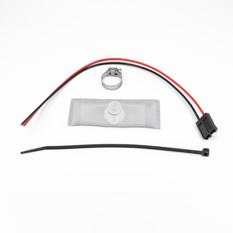 DeatschWerks 88-91 BMW 325i DW300C 340 LPH Compact Fuel Pump w/ Install Kit (w/o Mounting Clips) - 0