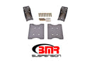 BMR 79-04 Fox Mustang Lower Torque Box Reinforcement Plates - Natural-1