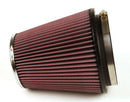 K&N Round Tapered Universal Air Filter 6 inch Flange 7 1/2 inch Base 5 inch Top 7 1/2 inch Height-22