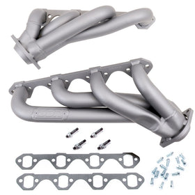 BBK 79-93 Mustang 351 Swap Shorty Unequal Length Exhaust Headers - 1-5/8 Titanium Ceramic - 0