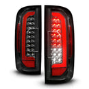 ANZO 15-21 GMC Canyon Full LED Taillights w/ Red Lightbar Black Housing/Clear Lens-10