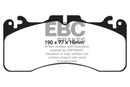 EBC 09+ Lexus LS460 4.6 Sport Redstuff Front Brake Pads-4