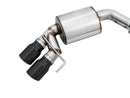 AWE Tuning 2018+ Ford Mustang GT (S550) Cat-Back Exhaust - Touring Edition (Quad Diamond Black Tips)-4