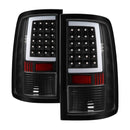 xTune 13-18 Dodge Ram 1500 LED Tail Lights - Black (ALT-ON-DRAM13V2-LBLED-BK)-2