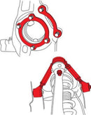 SPC Performance 03-08 Nissan 350Z/03-07 Infiniti G35 Front Adjustable Control Arms-2