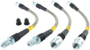 StopTech 87-91 BMW M3 / 89-4/91 325/328 Series (E30/E36) Rear Stainless Steel Brake Line Kit-1