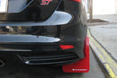 Rally Armor 12-19 Ford Focus ST / 16-19 RS Black Mud Flap w/Blue Logo-4