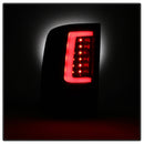 Spyder 07-13 GMC Sierra 1500 V2 Light Bar LED Tail Lights - Black (ALT-YD-GS07V2-LBLED-BK)-17