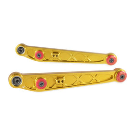 Skunk2 Honda/Acura EK Alpha Series Rear Lower Control Arm Set - Gold - 0